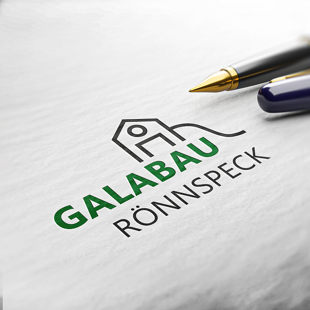 GaLaBau Rönnspeck - Logogestaltung