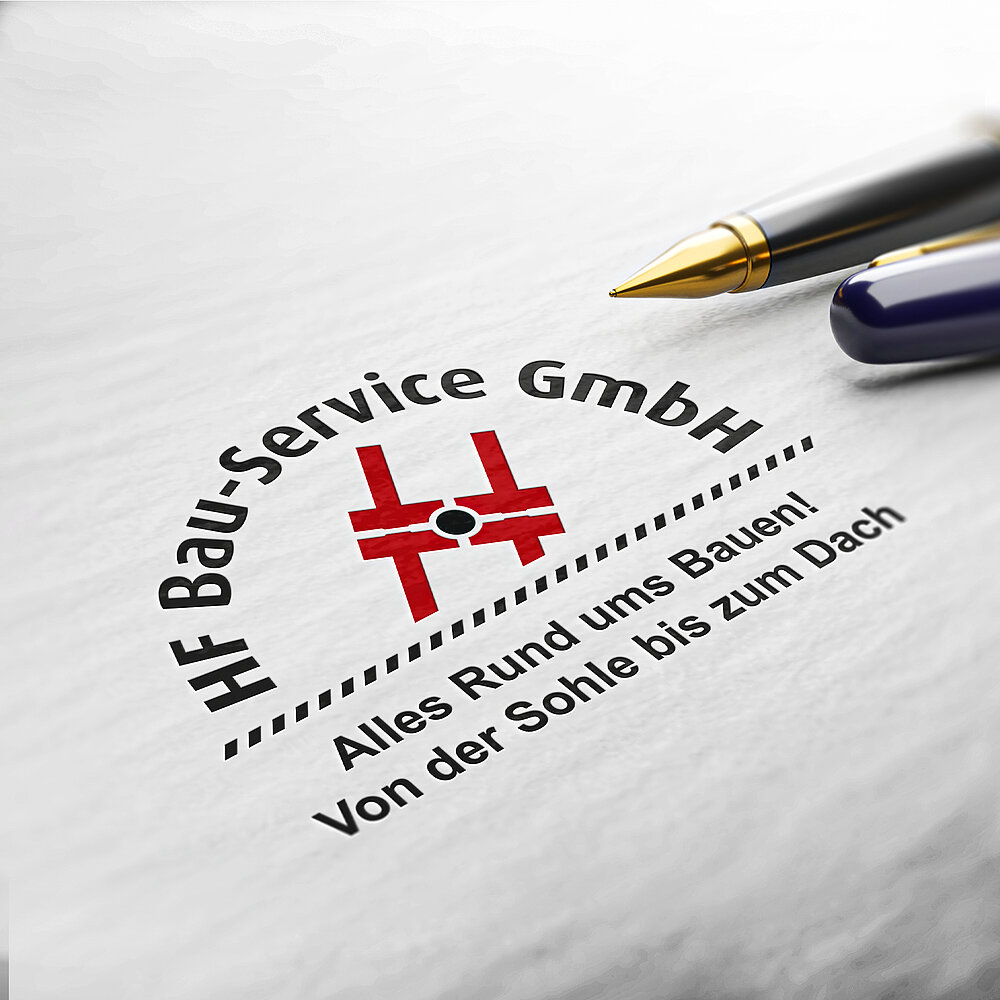 HF Bau-Service GmbH - Logogestaltung