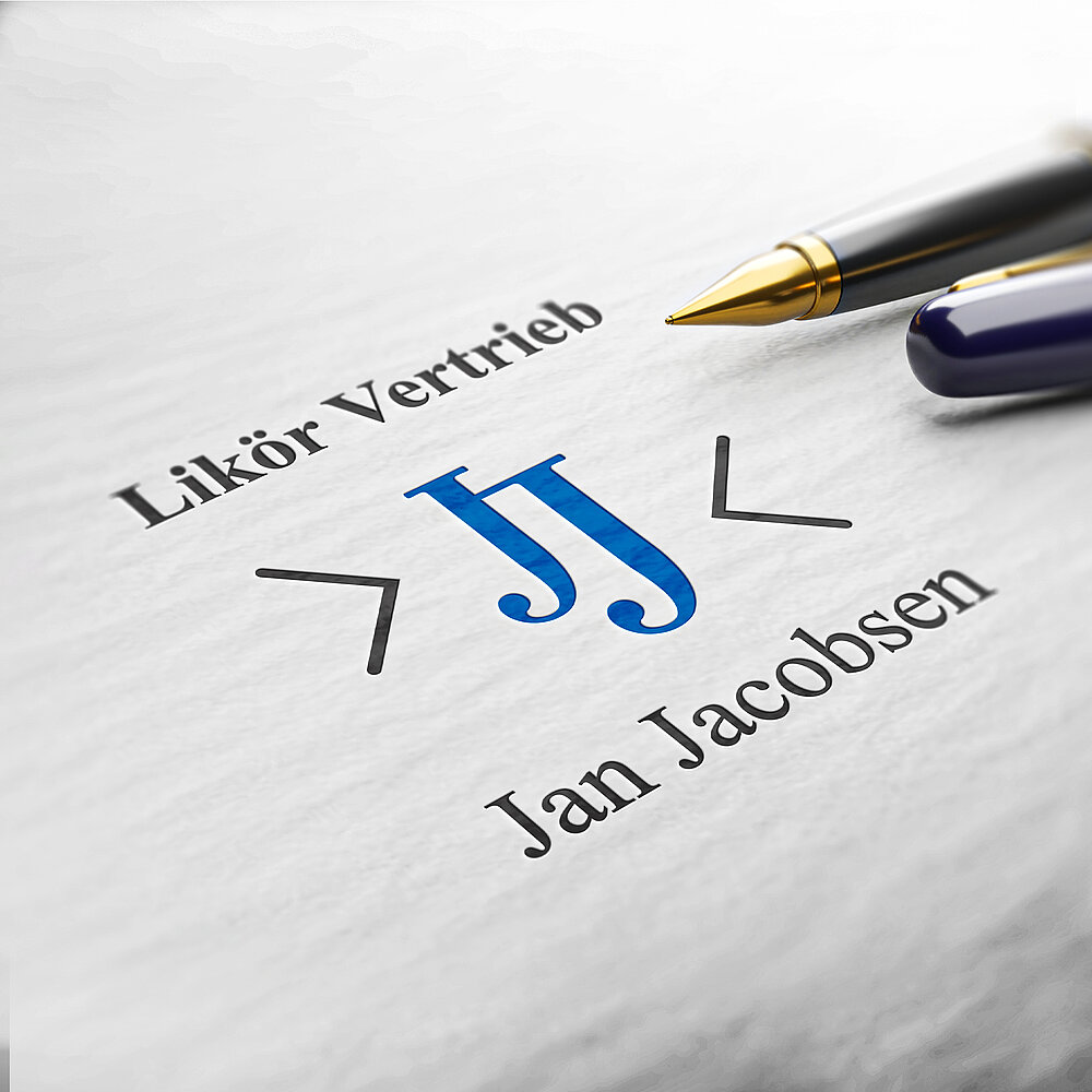 Likörvertrieb Jacobsen - Logoentwicklung